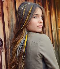 Hair and beauty salons near me. Shine On Feather Hair Extension Feathered Hairstyles Hair Styles Feather Hair Extensions