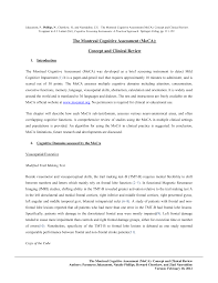 Maybe you would like to learn more about one of these? Https Www Concordia Ca Content Dam Artsci Research Caplab Docs Julayanontetal2013mocareview Pdf