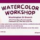 Watercolor Workshop at Washington St Library event image