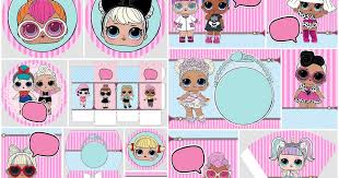 Estimula la creatividad y la capacidad. Mini Kit Para Fiesta De Lol Surprise Para Imprimir Gratis Ideas Y Material Gratis Para Fiestas Y Celebraciones Oh My Fiesta