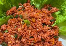 Persiapan bahan (prepping the ingredien. Resep Nasi Goreng Merah Ekonomis