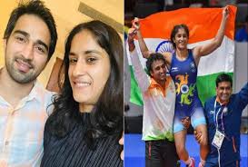 Without his support nothing would have been possible. Vinesh Phogat Announced Engagement With Wrestler Somveee Rathi à¤— à¤² à¤¡ à¤® à¤¡à¤² à¤¸ à¤Ÿ à¤µ à¤¨ à¤¶ à¤« à¤— à¤Ÿ à¤¨ à¤– à¤² à¤†à¤® à¤• à¤¯ à¤‡à¤œà¤¹ à¤° à¤ à¤‡à¤¶ à¤• à¤ªà¤¹à¤² à¤‰à¤¡ à¤¥ à¤…à¤« à¤¯à¤° à¤• à¤…à¤«à¤µ à¤¹ Amar Ujala Hindi News Live