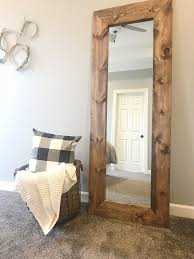 How To Build A Diy Wood Mirror Frame The Holtz House Mirror Frame Diy Diy Wood Mirror Frame Wooden Mirror Frame