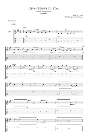 Download as pdf, txt or read online from scribd. River Flows In You Yiruma Tab Guitar Sungha Jung Cute766