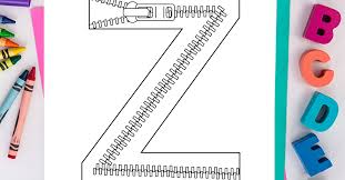 Rd.com knowledge grammar & spelling the alphabet is one of the first things we learn. Letter Z Coloring Page Download Print Learn Kids Activities Blog