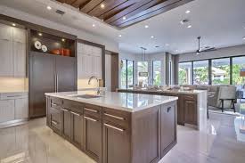 53 High End Contemporary Kitchen Designs With Natural Wood Cabinets Contemporary Kitchen Kitchen Design Small Space Modern Kitchen Design