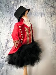 The Greatest Showman Greatest Showman Girl Costume Ring Master Girl Ringmaster Costume Photoprop Ringmaster Costume Ringmaster Costume Kids Girl Costumes