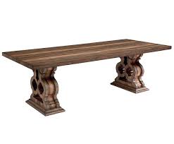 Traditional Double Pedestal Table Magnolia Home Double Pedestal Dining Table Pedestal Dining Table Dining Furniture Makeover