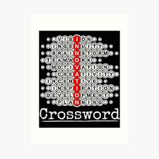 It's a 18 letters crossword definition. Clue Wall Art Redbubble