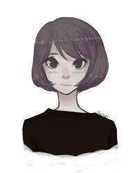 Bob Haircut Girl Drawing Bpatello