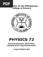 Physics 72 Sample 1st LE PDF