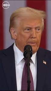 The United States of America's 47th President, Donald J. Trump, delivers  his inauguration address, saying this will be "a thrilling new era of  national success.", Get the news on-demand at whatever ...