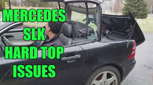 Mercedes Slk 230 Hardtop Issues And How To Solve Them Youtube