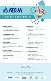 Ada perusahaan yang sedang membuka kesempatan lowongan kerja operator, pt ateja cimahi,. Lowongan Pt Ateja Tritunggal