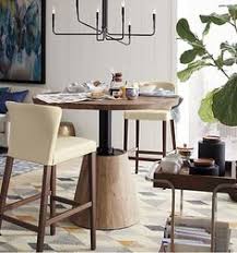 Revolve 48 Round Adjustable Height Dining Table Dining Table Acacia Table Top Table