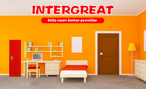 Modern decorative lockers for kids rooms. Amazon Com Kids Locker Metal Lockers For Kids Bedroom Kids Cabinet For Kids Room 48 Red Steel Storage Lockers For Toys Clothes Sports Gear Intergreat Office Products