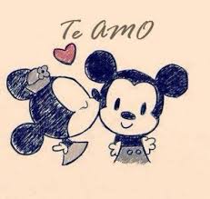 Amor Con Movimiento Y Brillo Bellas Y Romanticas Minnie Mickey Disney Characters