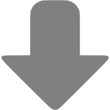 Gray down icon - Free gray arrow icons