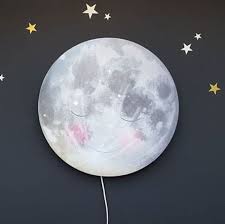 Hartendief Sleepy Moon Wall Light Also Known As Schlafender Mond And Ga Slapen Maan Nice Capture By Tineandherboys On Instagra Kids Lamps Dark Wall Kids Room