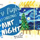 Starry Night Family Christmas Paint Night event image
