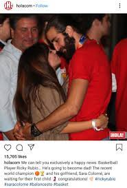 October 21, 1990 in el masnou, spain es. Marlena Myles On Twitter Ricky Rubio Stay Winning Hola Magazine Reports He S Having A Baby With His Girlfriend Sara