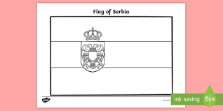 Find the perfect serbia flag stock photos and editorial news pictures from getty images. Serbia Flag Colouring Sheet Teacher Made