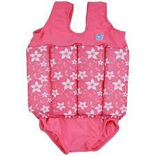 Amazon Com Splash About Collections Float Suit Adjustable Buoyancy 1 6 Years 1 2 Years Chest 51cm Length 37cm Pink Blossom Toys Games
