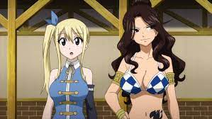 Lucy And Cana Fairy Tail Final Series Ep 17 By Berg Anime Evergreen Fairy Tail Fairy Tail Cana Fairy Tail Girls
