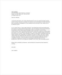 Your cover letter is not the time to write a novel about yourself. Free 8 Web Developer Cover Letter Templates In Ms Word Pdf