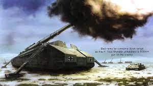 The monster was designed for the purpose of carrying the german 800 mm dora/schwerer gustav k. Landkreuzer P 1500 Monster Artwork Never Was