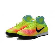 2016 Nike Magistax Proximo Ii Ic With Acc Soccer Shoes Volt Black Hyper Turquoise Total Orange Pink Free Shipping