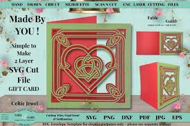 Download 3d Svg Celtic Love Heart Valentine Svg Mothers Day Birthday 1198351 Cut Files Design Bundles