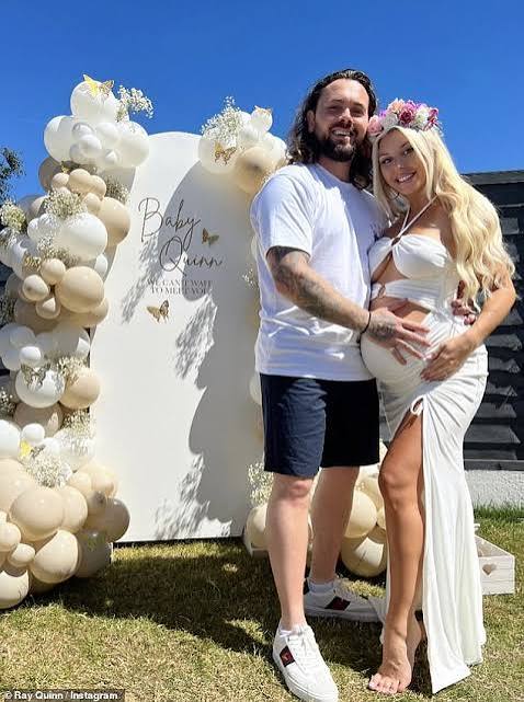 Ray Quinn's fiancée Emily Ashleigh gives birth to their first child | Daily Mail Online