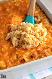 Learn how to make macaroni cheese with our easy recipes, then find your perfect take on the creamy pasta bake. Gluten Free Southern Baked Macaroni And Cheese Mama Knows Gluten Free