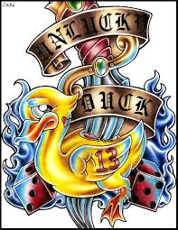 We all experience good and bad fortune, and. Unlucky Duck Tattoo Design By Cakekaiser On Deviantart