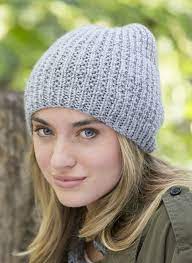 Free Knitting Pattern For One Skein Easy Fit Beanie Hat Knit Beanie Pattern Knitted Hats Knitting Patterns Free Hats