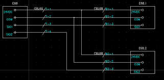 A wiring diagram is a simplified standard pictorial representation of an electrical circuit. Representing Wire Harnesses Cable Assembly Branches In Schematics Openutilities Substation Promis E Forum Openutilities Bentley Communities