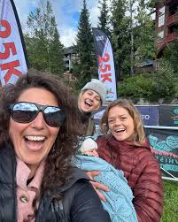 We did it! And I say we, because running in this event really took a  village. When I was about 6 months pregnant I predicted that I would need a  postpartum goal