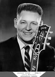 Johnny Winn, of Johnny Winn Trio, WFBM-TV, Indianapolis IN. Photo by  Conelly.