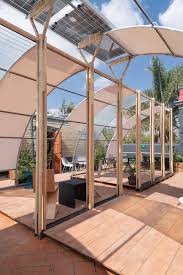 Giacopello Pavilion Hda Hector Delmar Arquitectura Taller Paralelo Pavilion Beam Structure Outdoor Spaces