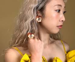 Viola Embroidery Ring