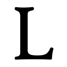Vector isolated cartoon illustration of english alphabet letter l with picture of lemon. L Png Image With Transparent Background Free Png Images