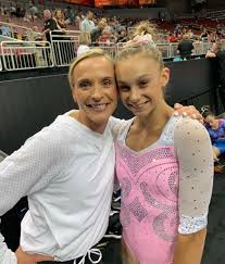 Olympic gymnastics trials sunday, june 27, 2021, in st. Ozone Leotards Grace Mccallum Along With Her Coach Sarah Facebook