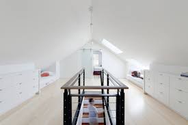 Constructing a traditional straight staircase that extends from your attic entrance is the most stable option but typically this type of. 10 Bright And Airy Modern Attic Renovations Dwell