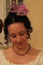 Successful Regency Face Framing Curls (Dolley Madison Ball 2014)
