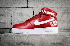 Nike Air Force 1 Black Pricerunner 2018 Uk Trainers Nike Air Force 1 High Supreme Varsity Red White Blanc 698696 610 Youth Big Boys Shoes Nike Air Force Nike Air Force