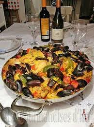 Paella Au Poulet Et Aux Fruits De Mer Paella Au Poulet Recettes De Cuisine Paella