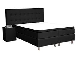 26a | 50858 köln öffnungszeiten: Boxspringbett Koln Doppelbett Ehebett Polsterbett Schwarz 180x200 Cm Matratzen Betten Lattenroste De