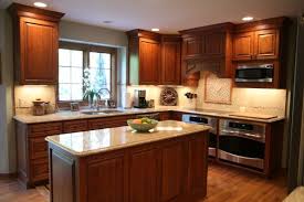 Are your kitchen cabinets desperately in need of a facelift? Cherry Cabinet Kitchen Remodel Northern Home Improvement Cherry Cabinets Kitchen Kitchen Remodel Full Kitchen Remodel