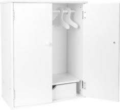 Zusätzlich zur installation / vernetzung erforderliches zubehör: Puppenschrank Weiss Holz Puppe Schrank Zubehor Kleiderschrank Kleiderbugel Neu Ebay